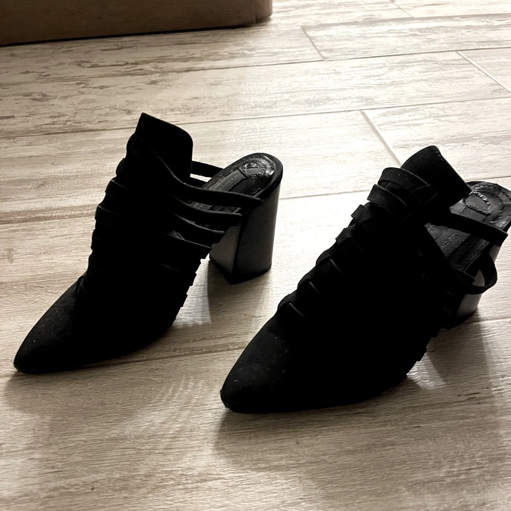 Black Steve Madden Booties